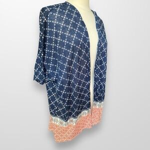 Torrid Women's Size‎ 2 2X Cardigan Lightweight Short Sleeve Open Front Blouse